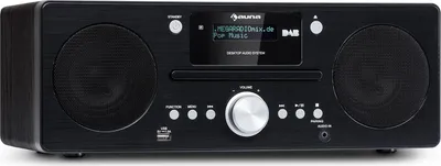 Produktbild von Auna Tragbares Radio, DAB Radio mit CD Player, DAB Plus Radio mit Bluetooth, DAB/DAB+/FM Radio, Küchenradio mit LCD Display, MP3, USB-Anschluss, Digitalradio Klein, Radio mit Wecker & Fernbedienung