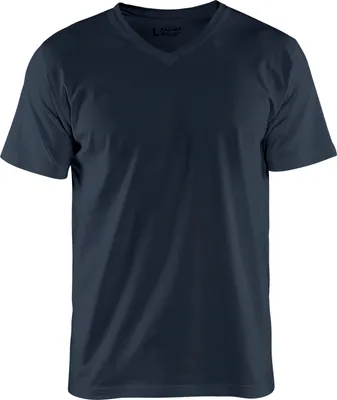 Produktbild von Blakläder T-Shirt mit V-Kragen 3360 1029 in div. Farben, Farbe:dunkelgrau, Größe:S