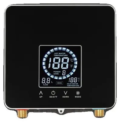 Obrázek produktu pro Průtokový elektrický ohřívač vody, nástěnná montáž, výkon 7500 W, 220 V