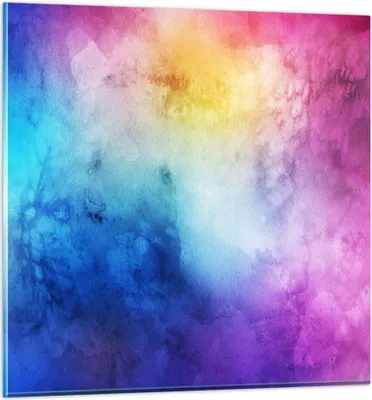 Produktbild von Bilder auf glas - Abstraktion modern - 40x40cm - Glasbilder - Wandbilder - Kunstdruck - zum Aufhängen bereit - Wanddekoration aus Glas - Glas Bilder - Wandbild auf Glas - Einteilig - GAC40x40-3750