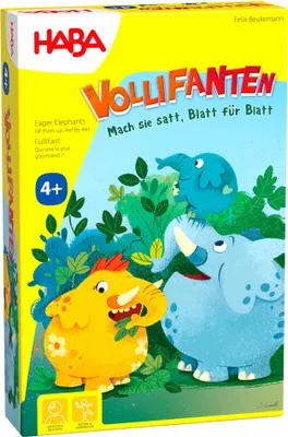 Produktbild von HABA Vollifanten, Brettspiel, 4 Jahr(e), 5 min