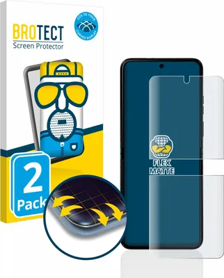 Produktbild von 2x BROTECT Fullscreen Schutzfolie für Motorola Razr 40 Ultra Displayschutz Folie Fullcover Matt Entspiegelungsfolie