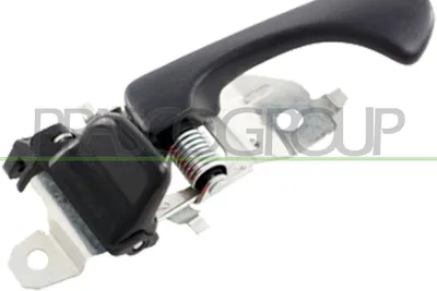 Produktbild von PRASCO MB8158601 Türgriff Innen Hinten Rechts Vorne Rechts für MITSUBISHI L 200 (K7T, K6T) Schwarz