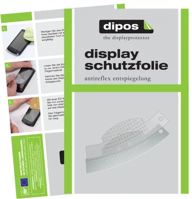 Produktbild von 2x Schutzfolie für Jura C65 Tropfblech matt Displayschutzfolie Display Schutz