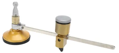 Immagine prodotto di Tagliavetro con ventosa, 400 mm, compasso regolabile, tagliacircoli robusto