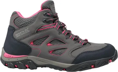 Produktbild von Regatta Holcombe Iep Mid Kinder-Trekkingschuhe wasserdicht grau 30