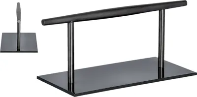 Obrázek produktu pro Holičská podnožka protiskluzová základna černá