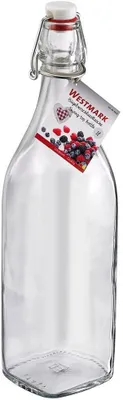 Zdjęcie produktu dla Westmark Bügelverschlussflasche eckig, 1 l 66202270