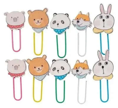 Image de Trombones, lot de 10, motif animaux - Fandy