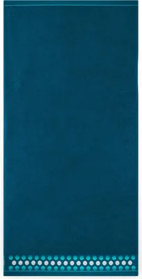 Image de Serviette Zen 2 70x140 turquoise émeraude éponge 450 g/m2 Zwoltex 23