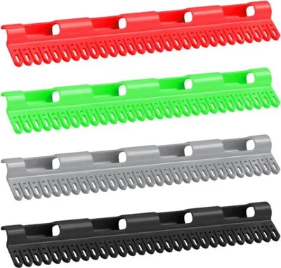 Immagine prodotto di Set di mollette in plastica per calzini, 4 pezzi, per stendibiancheria e asciugatrici, biancheria intima