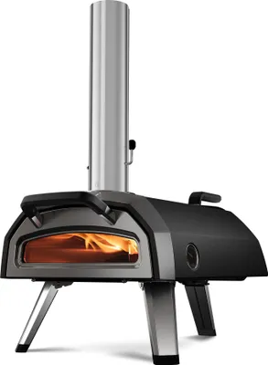 Produktbild von Ooni Pizzaofen Karu 2 Multi-Brennstoff Edelstahl mit Glastür