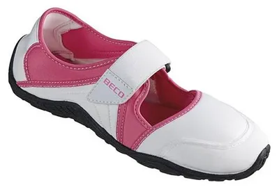 Produktbild von Beco Neopren-Wasserschuhe | Klettverschluss | Weiß/Rosa