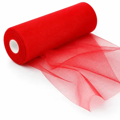 Zdjęcie produktu dla Rolka tiulu organzowego, 30 cm x 92 m, taśma dekoracyjna, do dekoracji