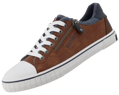 Image de Mustang Herren Sneaker Braun