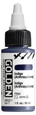 Produktbild von Hochfließende Acrylfarbe, 30 ml, Anthrazitblau