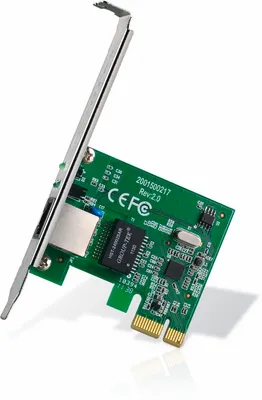 Obrázok produktu pre TP-Link TG-3468, Interný, Kábel, PCI Express, Ethernet, 2000 Mbit/s, Zelená, Šedá
