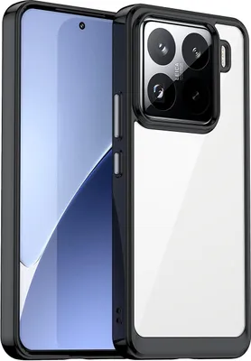 Produktbild von Mobigear Crystal  Xiaomi 15 Pro Hülle Hardcase Backcover - Schwarz