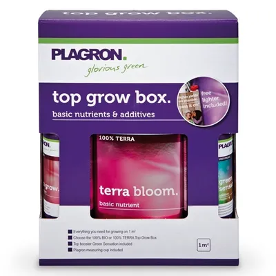 Immagine prodotto di Plagron Top Grow Box 100% Terra - Kit di coltivazione per terra | 1 pezzo