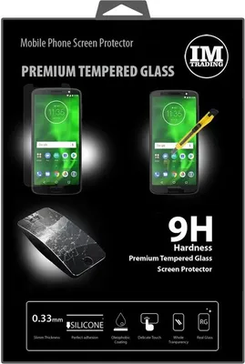 Produktbild von Motorola Moto G6 Panzerglas Handy Panzerglasfolie 9H Display Schutzfolie