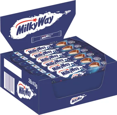 Produktbild von MILKY WAY Riegel 623253 43g 28St