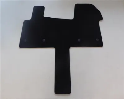 Produktbild von Fußmatte feiner dicker Velour Teppich schwarz passend für VW T7 Bus Multivan