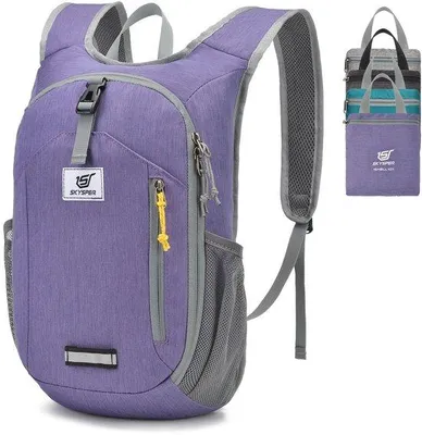 Produktbild von Faltbarer 10L Wanderrucksack für Wandern Reisen