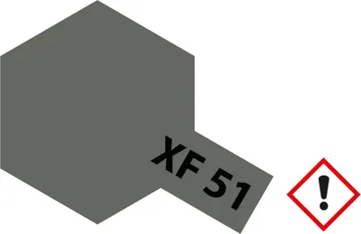 Produktbild von XF-51 Khaki Drab matt - 23ml Acrylstreichfarbe wasserloeslich Tamiya 300081351