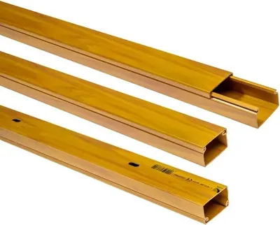 Obrázok produktu pre Žľab PVC 40x25 svetlé drevo