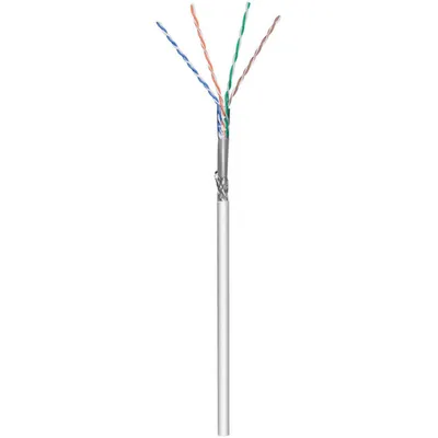 Obrázok produktu pre Sieťový kábel CAT 5e, SF/UTP, sivý