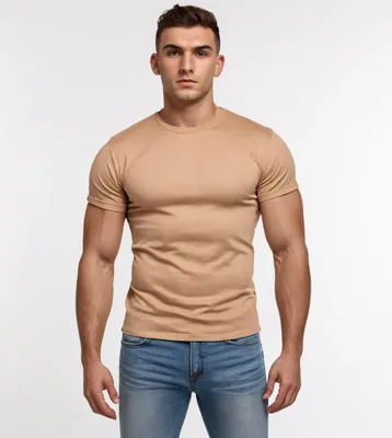 Immagine prodotto di Recea T-shirt uomo manica corta Ermedrudine beige L