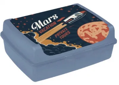 Obrázek produktu pro keeeper 1069768028400 keeeper lunch box carla midi "Space Tour", severská modrá