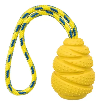 Produktbild von TRIXIE Jumper am Seil, schwimmt, Naturgummi, 9 cm / 30 cm