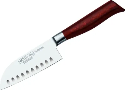 Produktbild von Burgvogel NATURA Line Santoku mit Kullen - Klinge: 13 cm, geschmiedet, eisgehärtet