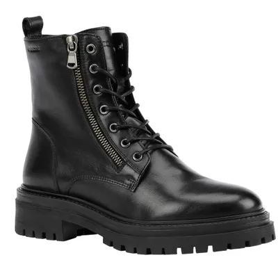 Produktbild von Geox - Damen Stiefeletten "D Iridea F", Leder FS11055 (40 EU) (Schwarz)