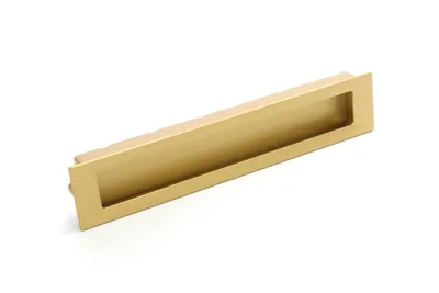 Obrázok produktu pre Rujzdesign zápustná nábytková úchytka U11.003 - povrch: nerez zlatý, dĺžka: 203 mm, rozteč: 192 mm