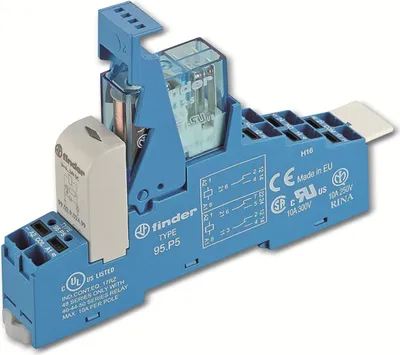 Produktbild von Finder Koppelrelais, Serie 48 mit Push-In-Klemmen 1 St
