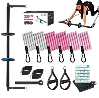 Produktbild von Pilates-Bar für Fitness und Flexibilitätstraining zu Hause