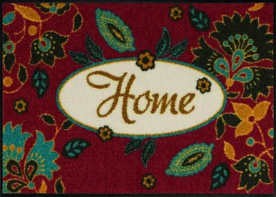 Produktbild von Waschbare Fußmatte Folklore Home 50x75cm Fußabstreifer