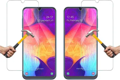 Produktbild von ino Schutzglas  kompatibel mit Samsung Galaxy A20E Panzerglas Displayschutzglas  Glas Schutzfolie  Schutz  9H Härte Displayglas A20 e