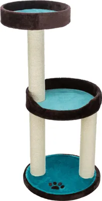 Produktbild von TRIXIE Kratzbaum Lugo - braun/türkis - 103 cm