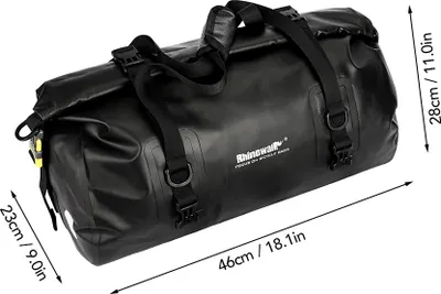 Obrázok produktu pre 20L vodotesná taška multifunkčné bicykel zadné sedadlo kufor taška Bike Rack Pannier Bag vonkajšie kempovanie plavba kajakom cestovanie Beach