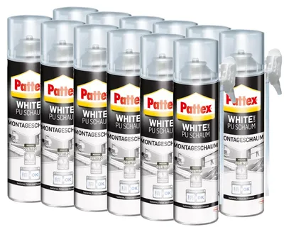 Produktbild von Pattex Montageschaum, 12x 500ml