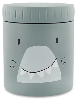 Image de Trixie récipient alimentaire isolé pour enfants - Mr. Shark - 350 ml - Acier inoxydable - Lunchpot
