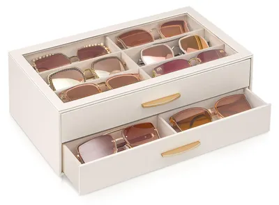 Produktbild von Brillenetui Sonnenbrillenetui Brillenbox - Hartschalen-Etui - Aufbewahrungsbox für Sonnenbrillen