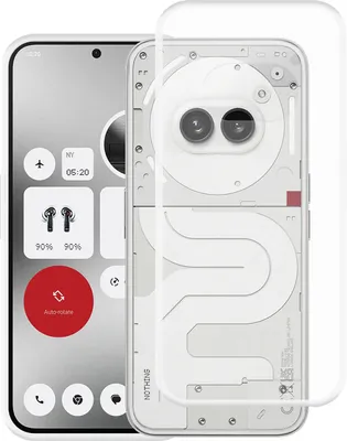 Image de Cazy Coque compatible avec Nothing Phone (2a) / (2a) Plus Coque en Silicone - Coque Flexible - Transparant