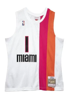 Immagine prodotto di Basketbalový dres Mitchell & Ness Miami Heat #1 Chris Bosh Swingman Jersey white - L