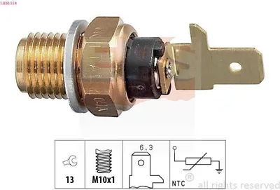 Obrázok produktu pre EPS 1.850.693 Teplotný spínač ventilátora chladiča pre AUDI A2 (8Z0)
