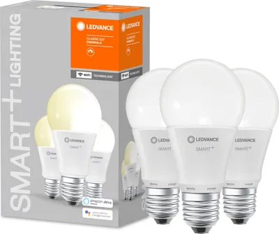 Produktbild von LEDVANCE SMART+, Intelligentes Leuchtmittel, WLAN, Weiß, E27, Warmweiß, 2700 K