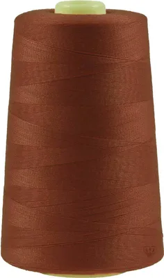 4572m Overlockgarn Nähgarn Polyester Overlock Garn, kupferbraun
